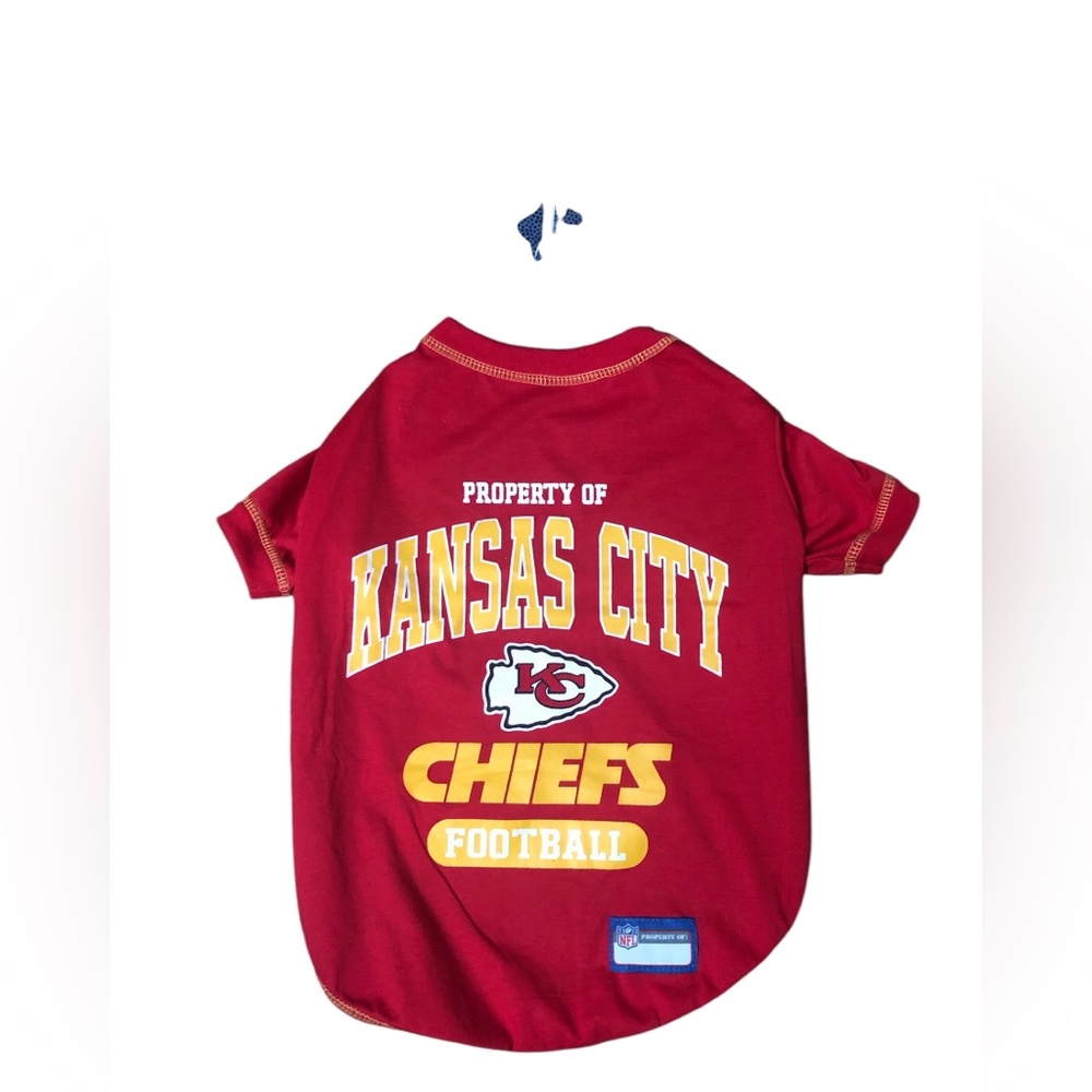 NFL Kansas City Chiefs Pet Tee Large